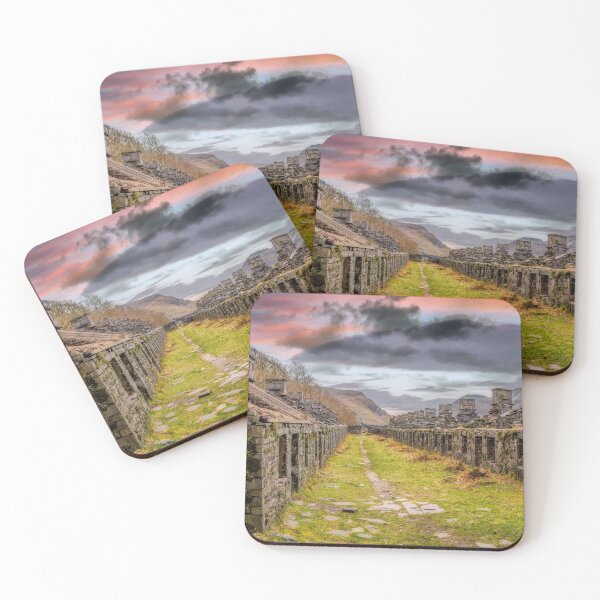 Item preview, Quarry Sunset Snowdonia designed and sold by AJEvans.