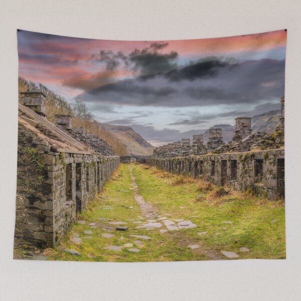 Item preview, Quarry Sunset Snowdonia designed and sold by AJEvans.