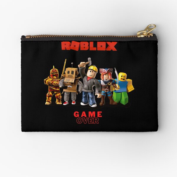Roblox Funny Moments Zipper Pouches Redbubble - try not to cry roblox and funny roblox films