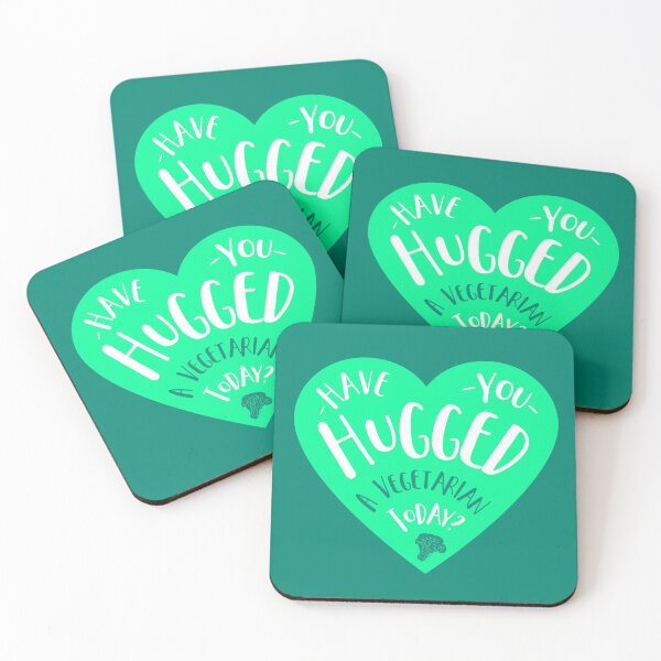 Item preview, Have you hugged a vegetarian today? designed and sold by bubbliciousart.