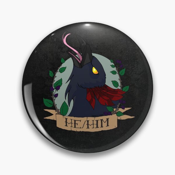 Item preview, He/Him Pronoun Cronoun  designed and sold by TentacleSpine.