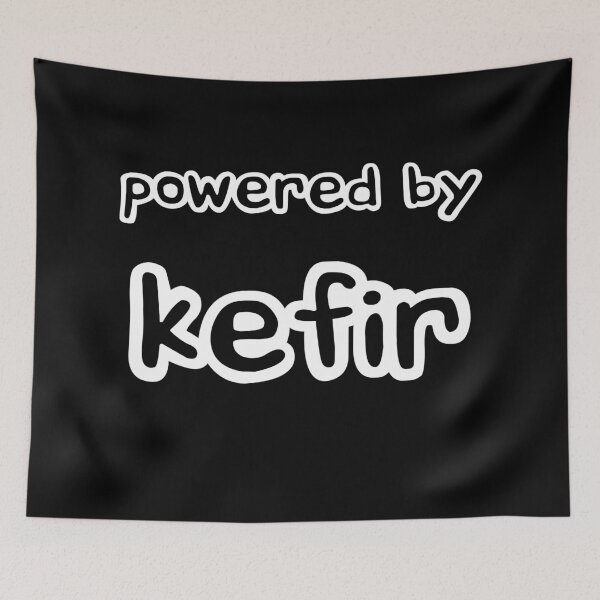 Item preview, Powered by Kefir designed and sold by LoveLifeRandom.
