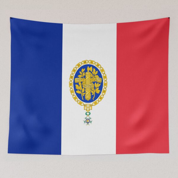 Item preview, French flag and Emblem designed and sold by P-I-R.