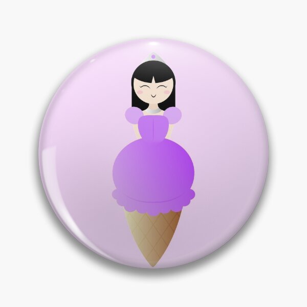 Item preview, Ice Cream Princesses - Violet designed and sold by Sara Sanddollar.