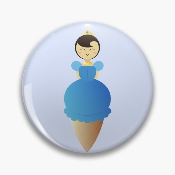Item preview, Ice Cream Princesses - Blue designed and sold by Sara Sanddollar.