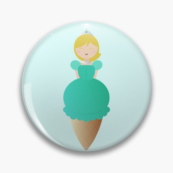 Item preview, Ice Cream Princesses - Aqua designed and sold by Sara Sanddollar.