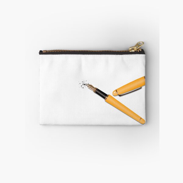 Item preview, Fountain Pen (Yellow) designed and sold by BehaveBookishly.