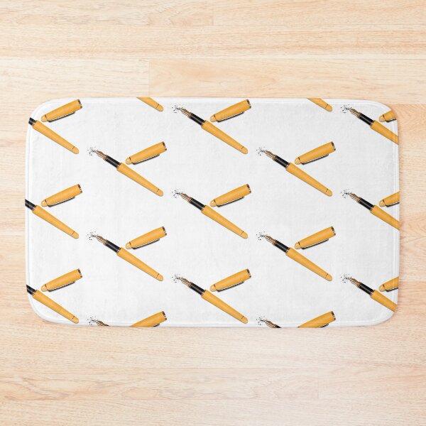 Item preview, Fountain Pen (Yellow) designed and sold by BehaveBookishly.