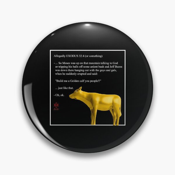 Item preview, THE GOLDEN CALF (Exodus 32.4 or something) designed and sold by THELEMA.