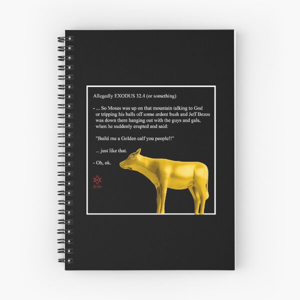 Item preview, THE GOLDEN CALF (Exodus 32.4 or something) designed and sold by THELEMA.