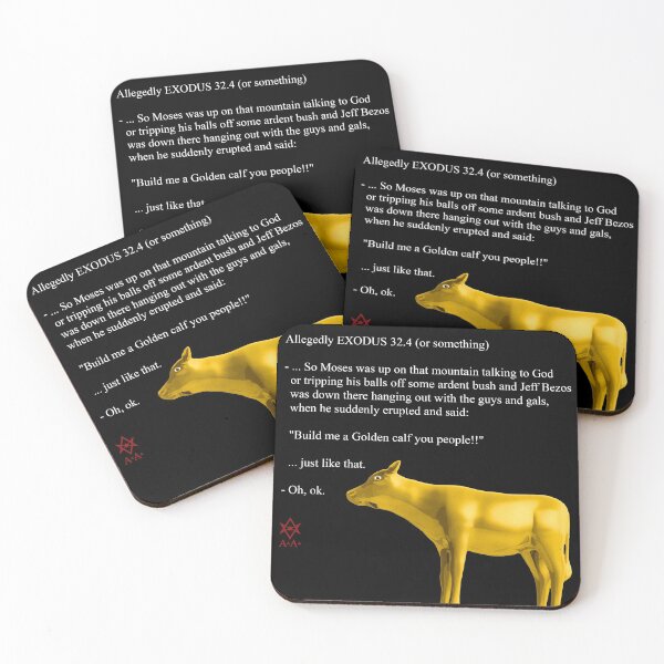 Item preview, THE GOLDEN CALF (Exodus 32.4 or something) designed and sold by THELEMA.