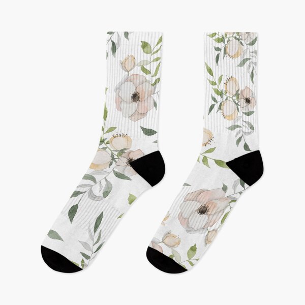 Item preview, Cute pink watercolor flowers designed and sold by mischellero.