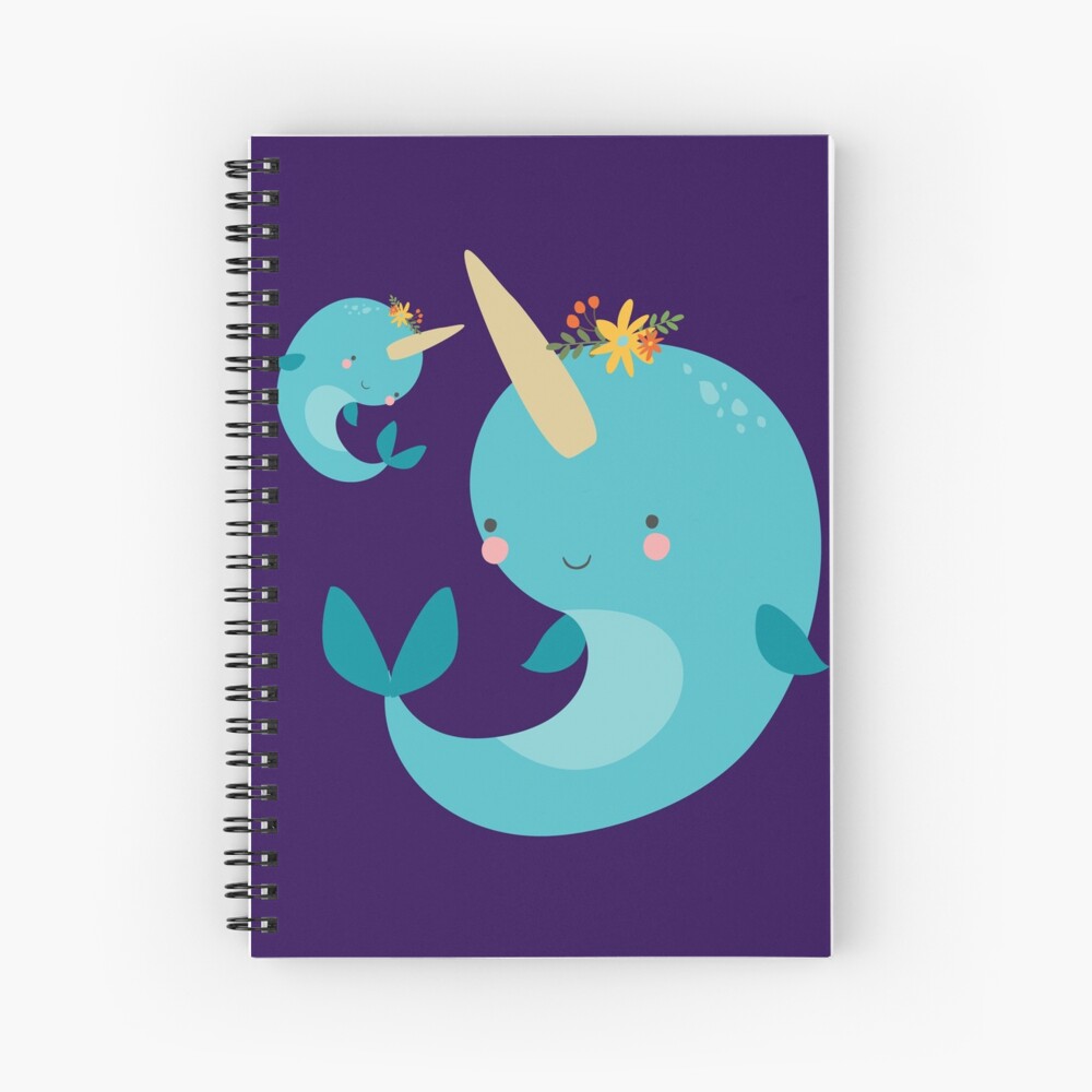 Impression Artistique Dauphin Licorne Bebe Kawaii Narval Pour Enfants Par Amethystdesign Redbubble