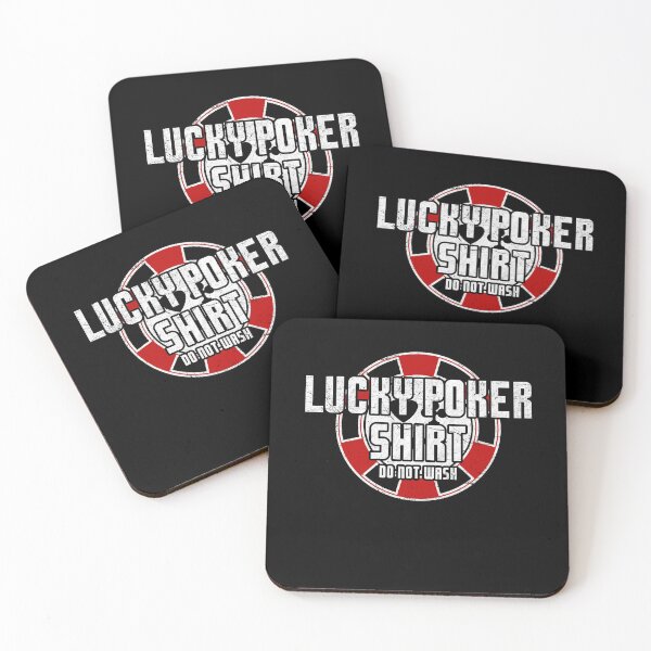 Item preview, Lucky Poker Shirt Funny Gambling Poker Texas Hold 'Em  designed and sold by Zeelicious Designs.