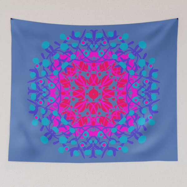 Item preview, blueberry wreath designed and sold by TheBWGalerie.