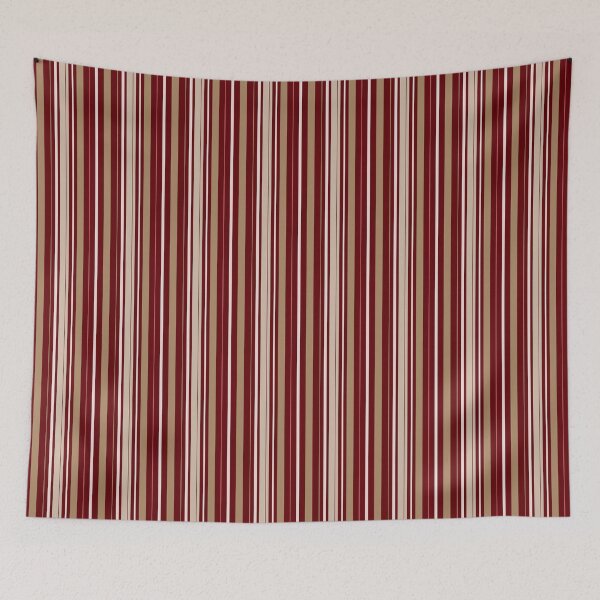Item preview, multicolored stripes on a maroon background designed and sold by minyanna.