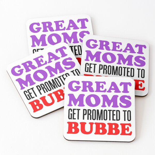 Item preview, Great Moms Promoted To Bubbe Jewish Grandmother designed and sold by jaycartoonist.