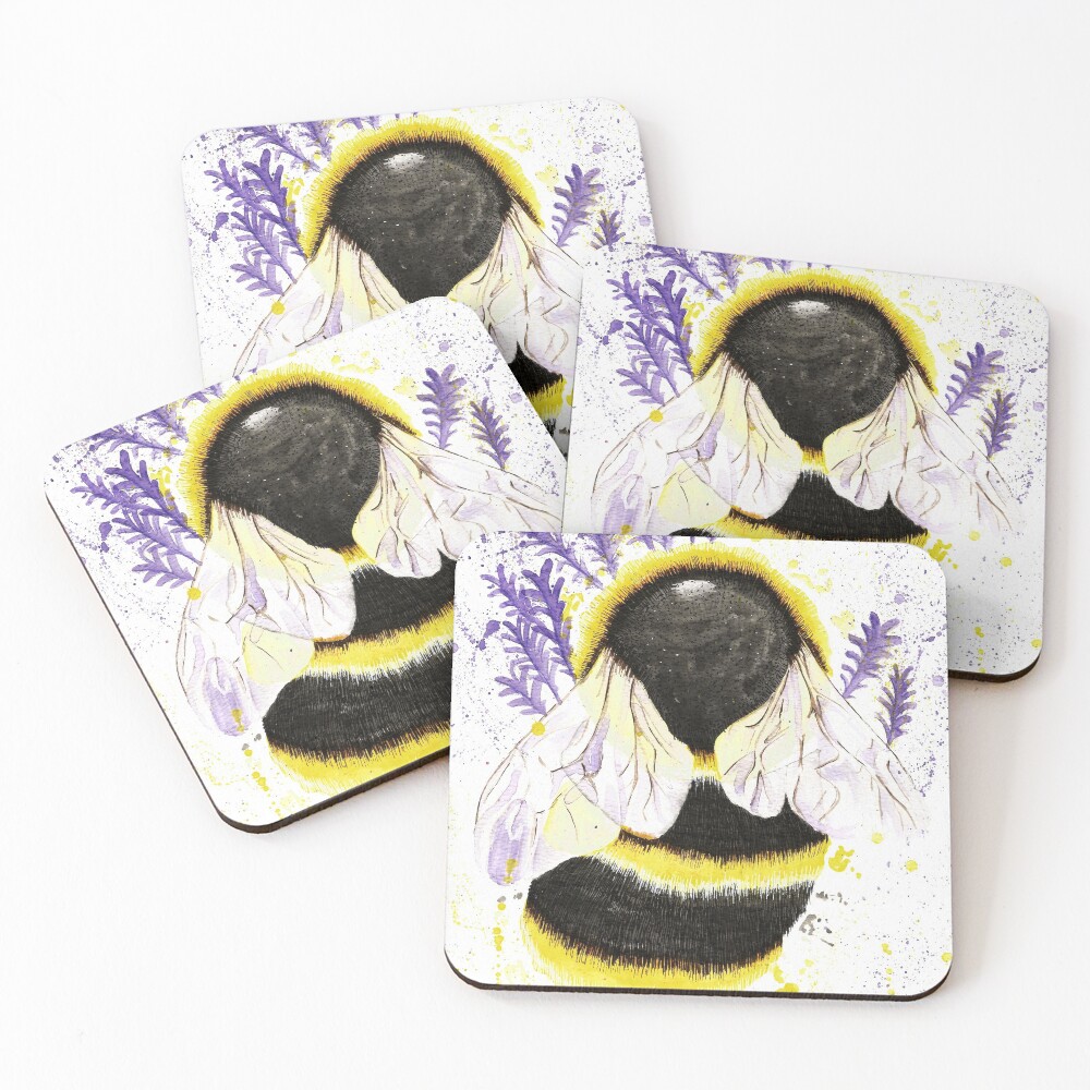 Item preview, Coasters (Set of 4) designed and sold by RuaBestiary.