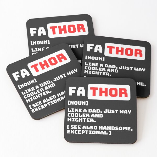 Item preview, Father day gift - Thor FA-THOR Funny Gift designed and sold by MohitJain1109.