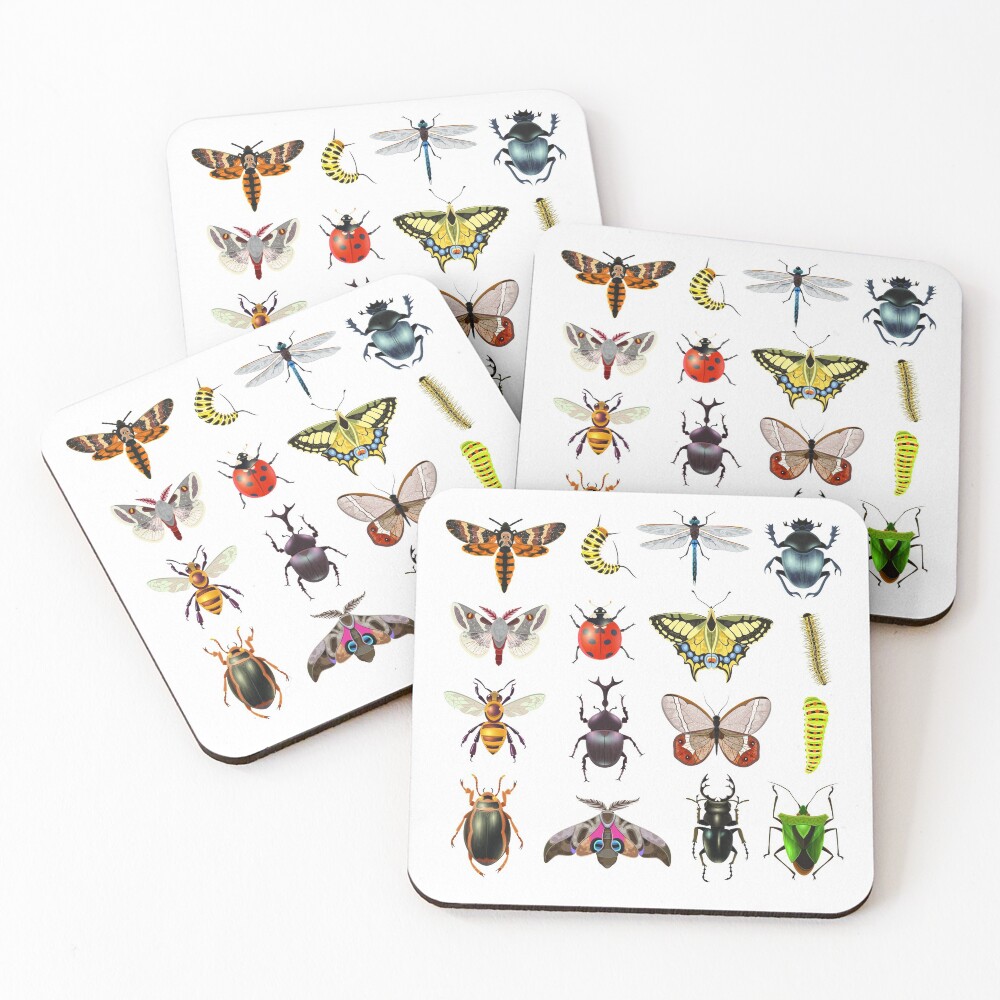 Item preview, Coasters (Set of 4) designed and sold by MillenialDesign.