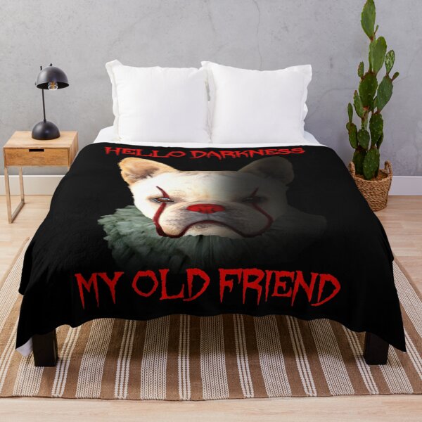 Item preview, Frenchie It Hallo Darkness My Old Friend  designed and sold by hoangloan257.