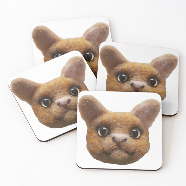 Item preview, Ginger Cat Face designed and sold by moonbrushwood.