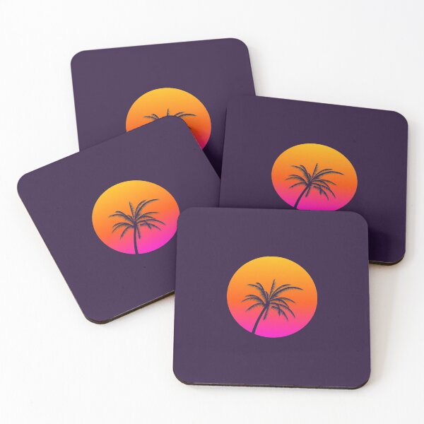 Item preview, Vaporwave Sunset designed and sold by artworkbyrihen.