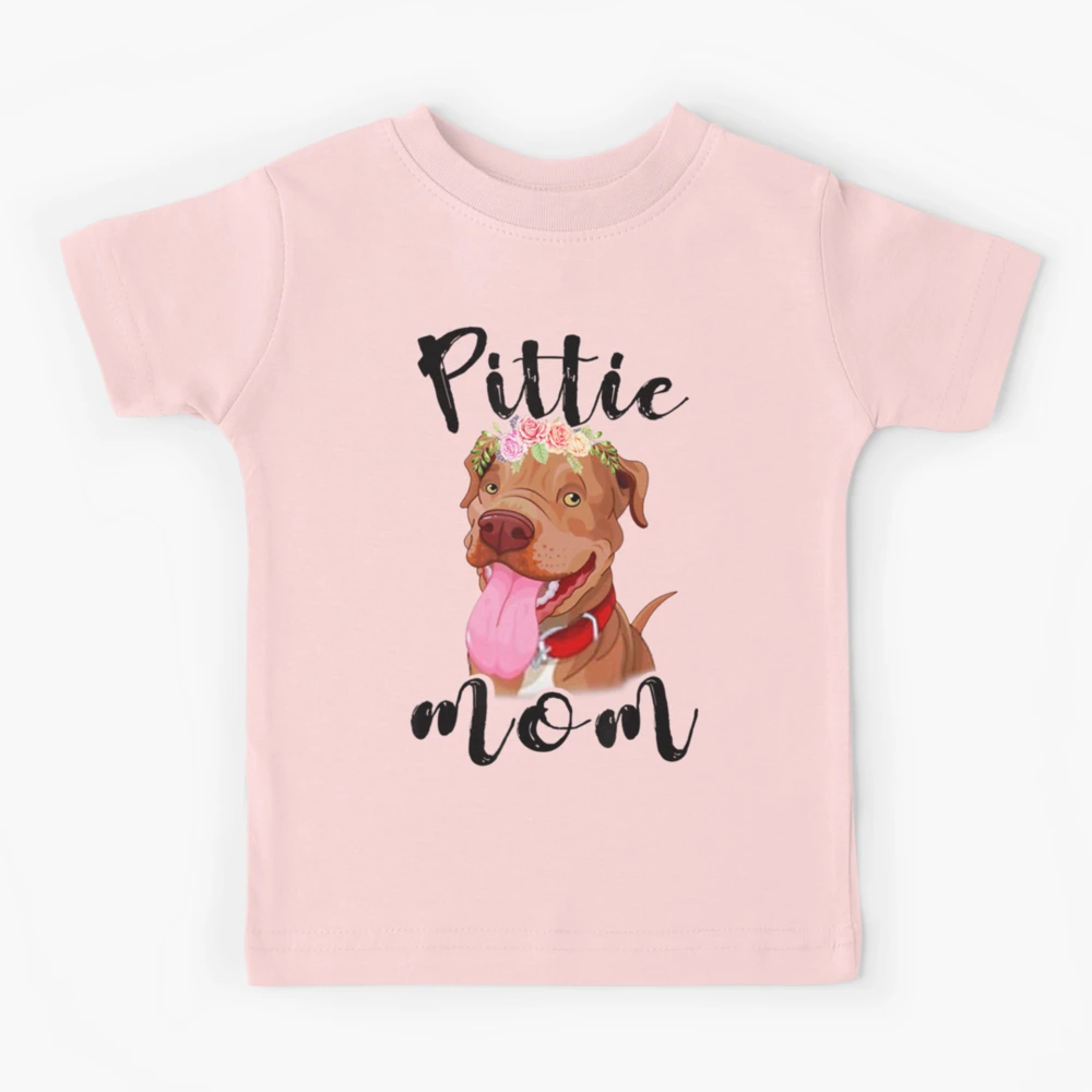 Pittie Mama Pitbull Dog Mom Funny Mothers Day Gifts Shirt