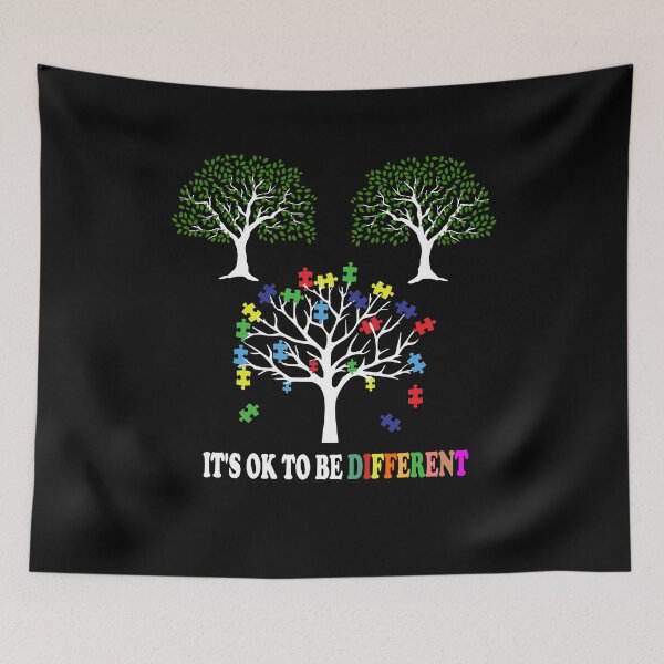 Item preview, It's Ok To Be Different - Autism Awareness designed and sold by Ibu83.