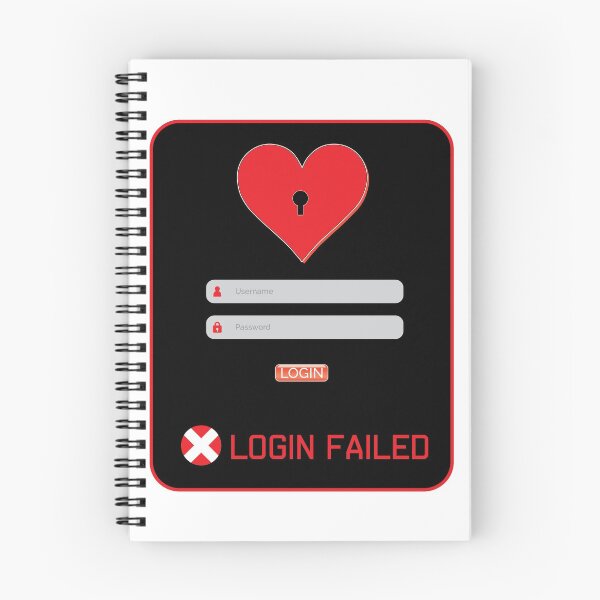 Item preview, Login failed designed and sold by jfcreations.