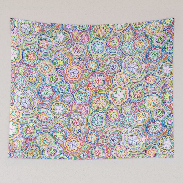 Item preview, flower power designed and sold by broccoliverdi.