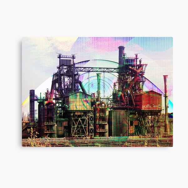 Industriekultur des Ruhrgebiets, Duisburg Leinwanddruck