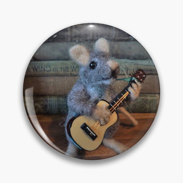 Item preview, A Mouse and his Guitar designed and sold by moonbrushwood.