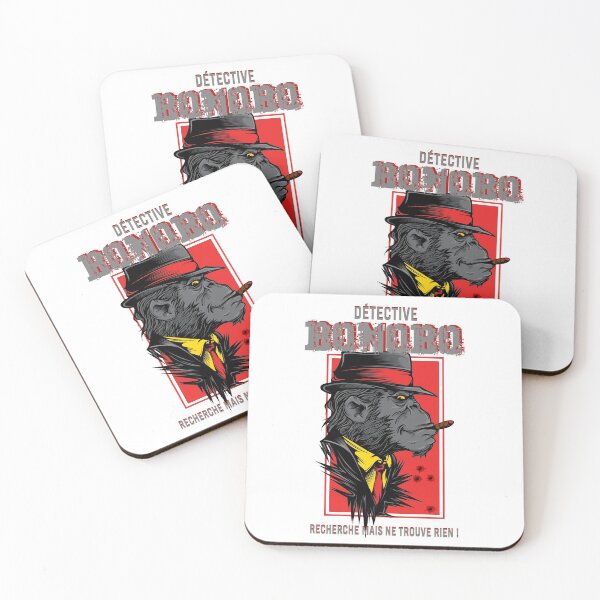 Item preview, DETECTIVE BONOBO. designed and sold by Vinidal.