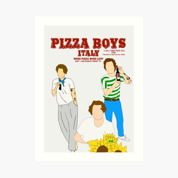 PIZZA BOYS POSTER/PRINT Art Print