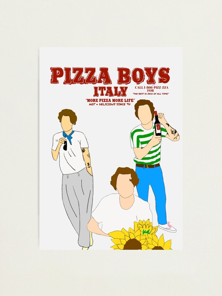 Alternate view of PIZZA BOYS POSTER/PRINT Photographic Print