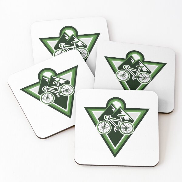 Item preview, Mountain Biking Scenery MTB Badge designed and sold by jacks-tees.