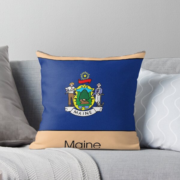 Item preview, Flag of Maine designed and sold by Bubblepoor.