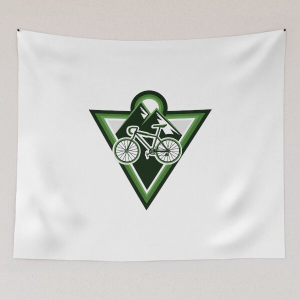 Item preview, Mountain Biking Scenery MTB Badge designed and sold by jacks-tees.