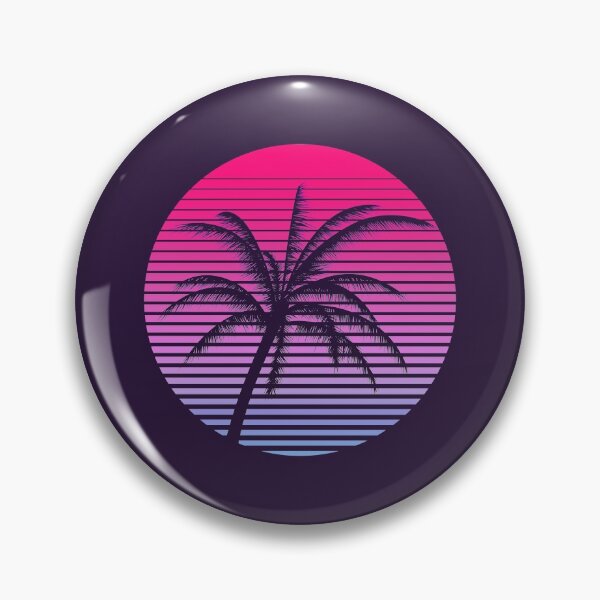 Item preview, Vaporwave Sunset designed and sold by artworkbyrihen.