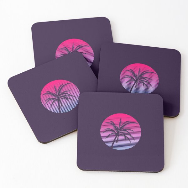 Item preview, Vaporwave Sunset designed and sold by artworkbyrihen.