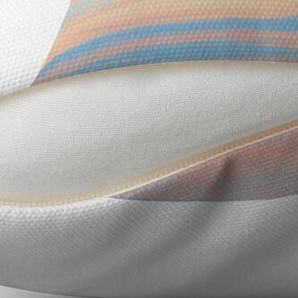 Alternate view of Sunset on a frosty evening Throw Pillow