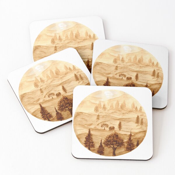 Item preview, Coffee endless landscape designed and sold by RuaBestiary.