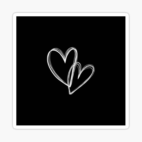 Item preview, Heart 2 Heart 2 (on black) designed and sold by SyPhelan.