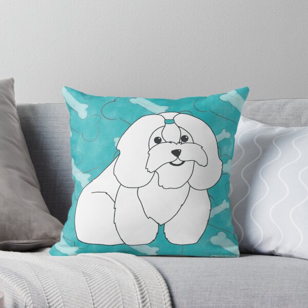 Item preview, Coton de Tulear Blue designed and sold by Mateja Lukežič.