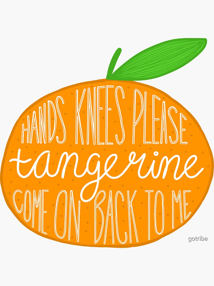 "Glass Animals Tangerine Dreamland" Sticker for Sale by gotribe | Redbubble