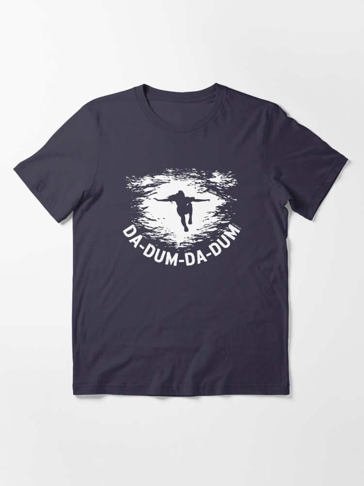 Da Dum Da Dum Jaws Blk T Shirt By Ottakars Redbubble