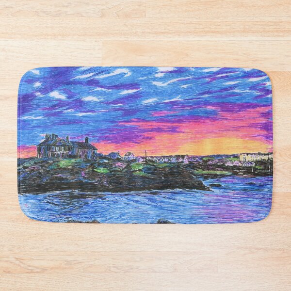 Item preview, Sunset over Trearddur Bay designed and sold by LymphomaLass.