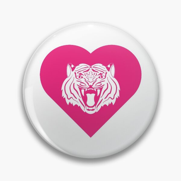 Item preview, Tiger Mascot Cares Pink designed and sold by cmd-art.
