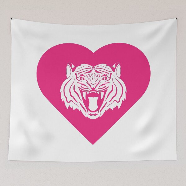 Item preview, Tiger Mascot Cares Pink designed and sold by cmd-art.